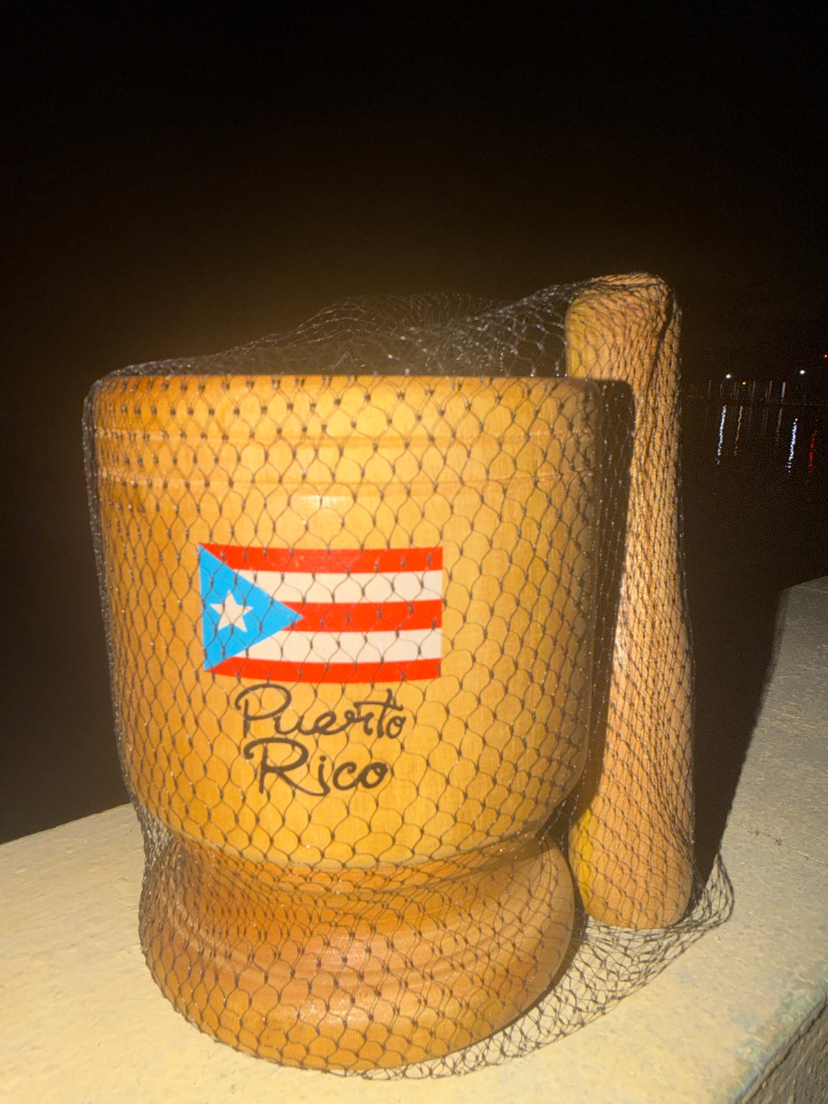 Pilón de Madera grande
