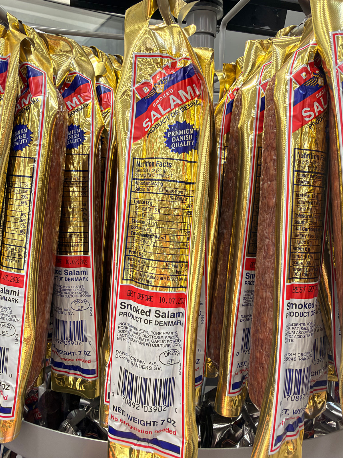 Smoke salami premium