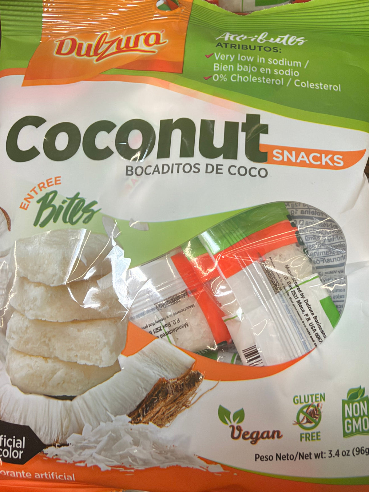 Mini Bocaditos de coco