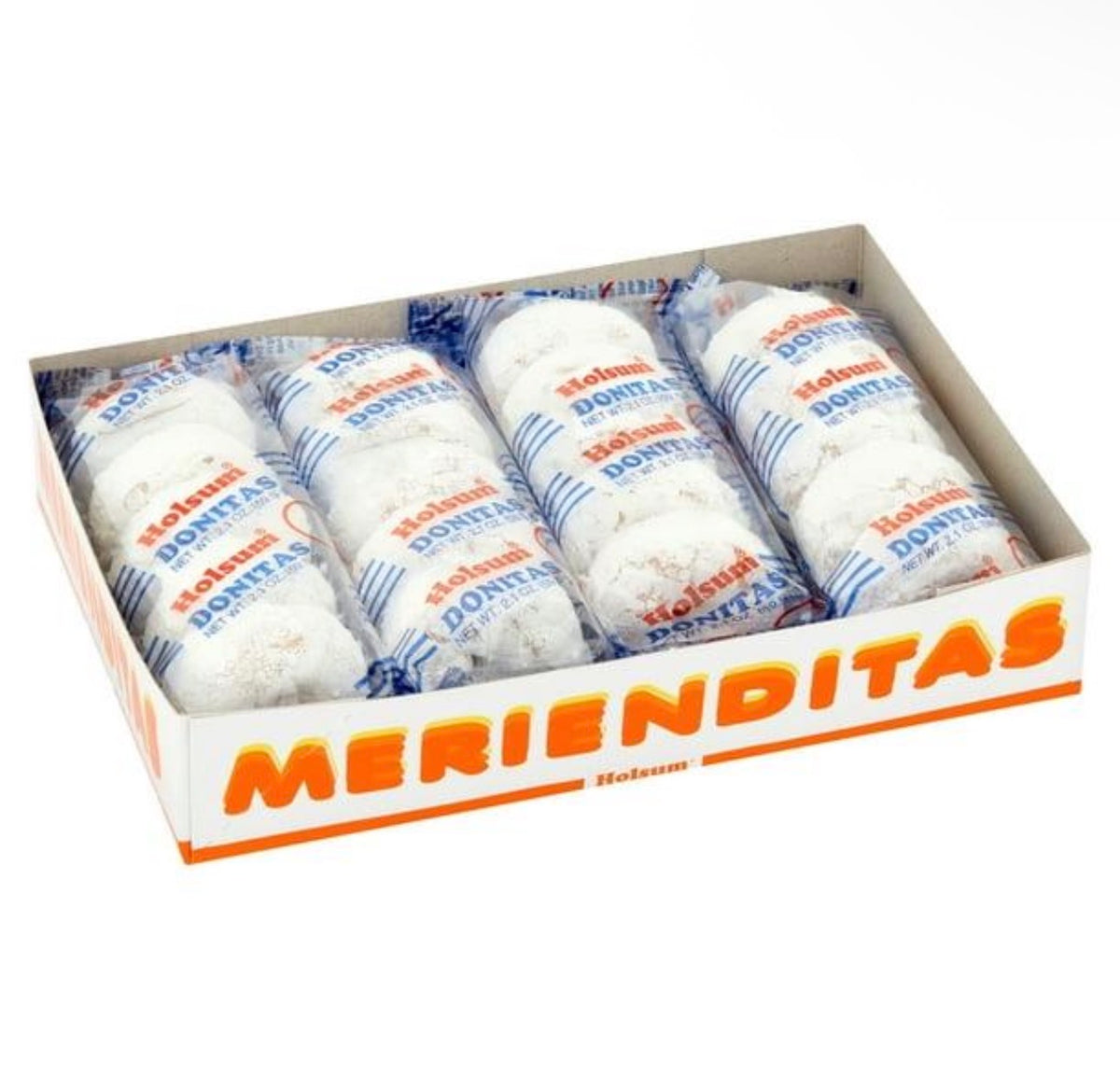 Holsum Donitas Blancas con Azúcar